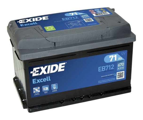 Exide Excell EB712